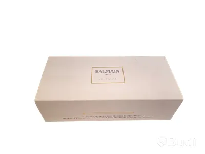 Hårband i läder Balmain Paris, med 14k guldpläterade detaljer
