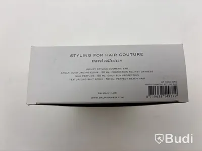 Hårvårdsprodukter Balmain Paris, inkl. nesecsär, vit