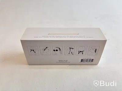 Hårband i läder Balmain Paris, med 14k guldpläterade detaljer,