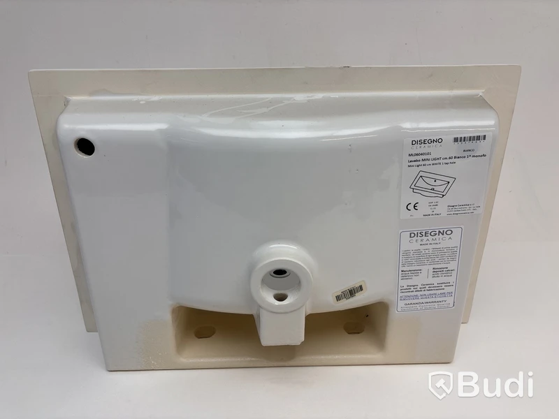 Tvättställ Disegno Ceramica, Lavabo Mini Light 60