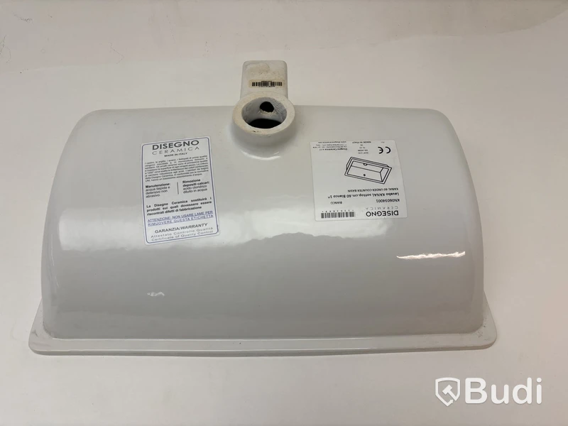 Tvättställ Disegno Ceramica, Lavabo Kanal sottop 60