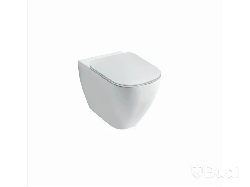 Toalett Disegno Ceramica. Forever 55 Floor Standing WC, Sabia