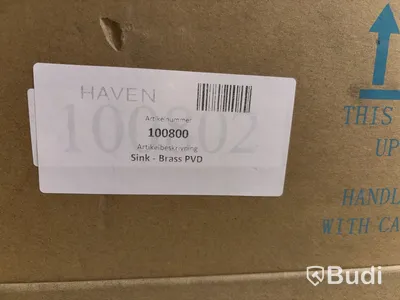Diskho Haven i rostfritt stål mässing pvd