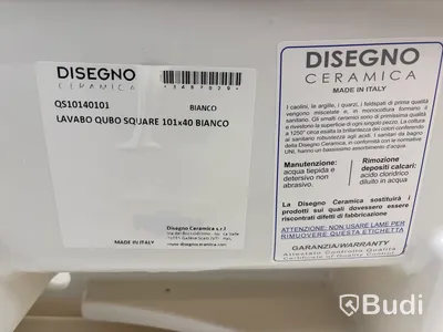 Tvättställ Disegno Ceramica, Qubo Square 40