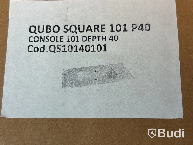 Tvättställ Disegno Ceramica, Qubo Square 40