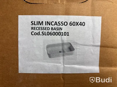 Tvättställ Disegno Ceramica, Lavabo Slim 60 incasso
