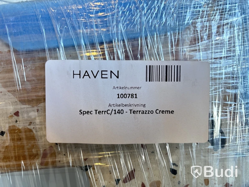 Bänkskiva Haven, TerrC/140, 140x46,5 cm.