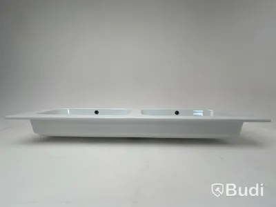 Dubbeltvättställ Qubo, QS12D40101