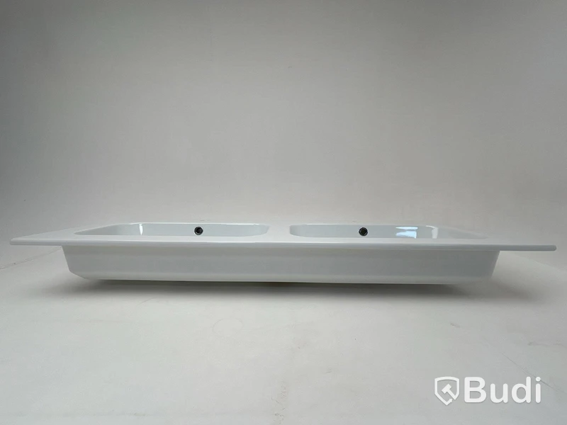 Dubbeltvättställ Qubo, QS12D40101