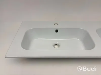 Dubbeltvättställ Qubo, QS12D40101
