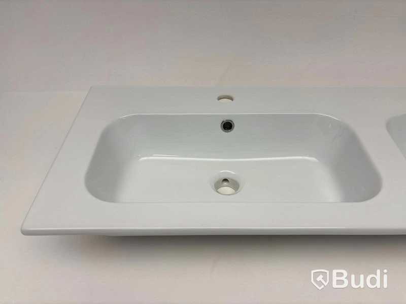 Dubbeltvättställ Qubo, QS12D40101