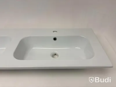 Dubbeltvättställ Qubo, QS12D40101