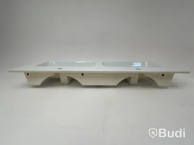 Dubbeltvättställ Qubo, QS12D40101