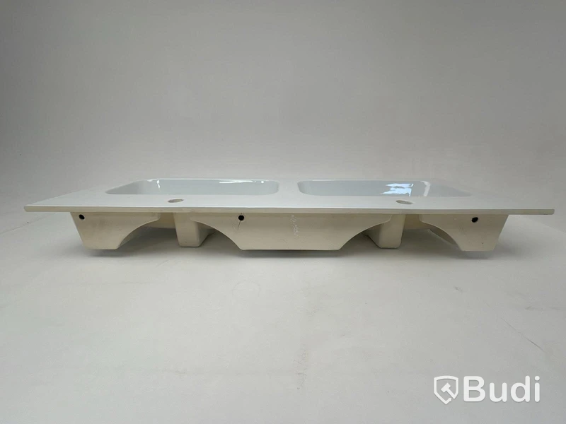 Dubbeltvättställ Qubo, QS12D40101