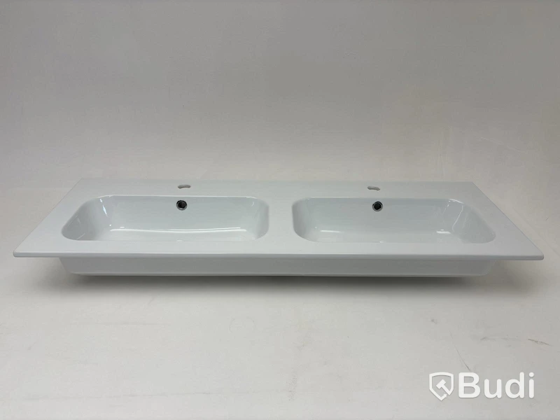 Dubbeltvättställ Qubo, QS12D40101