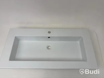 Tvättställ Disegno Ceramica, Qubo frame recessed 106