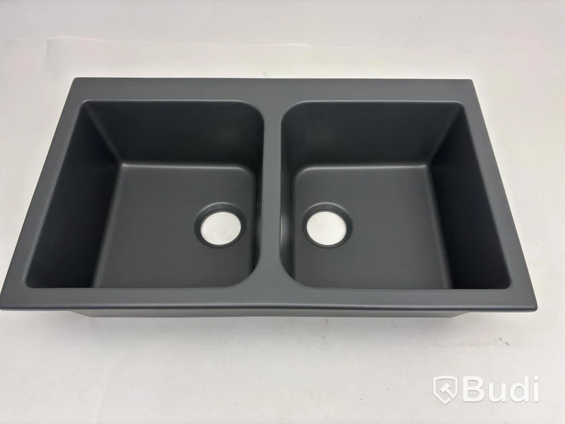 (NEW) Washbasin Disegno Ceramica, POT 33 - Grey Bromine
