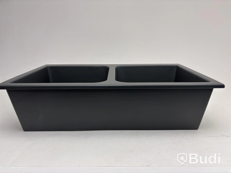 (NEW) Washbasin Disegno Ceramica, POT 33 - Grey Bromine