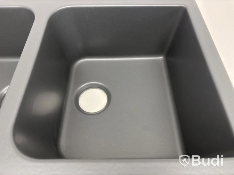 (NEW) Washbasin Disegno Ceramica, POT 33 - Grey Bromine
