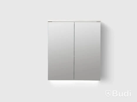 Spegelskåp Haven, H2/MC60 - WHITE WOOD