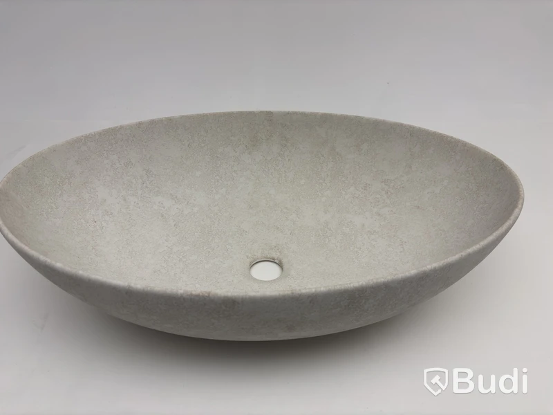 Tvättställ Disegno Ceramica Oval 60 Slim Sabbia