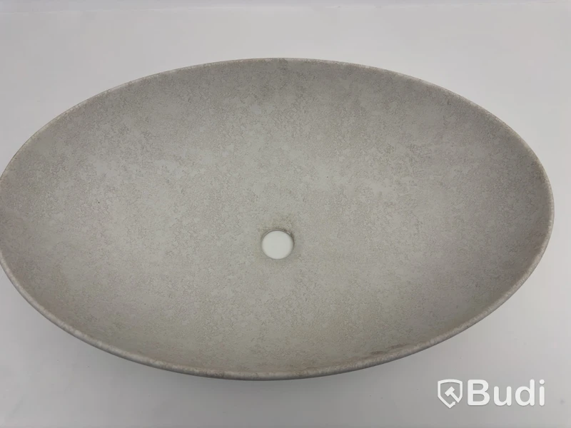 Tvättställ Disegno Ceramica Oval 60 Slim Sabbia