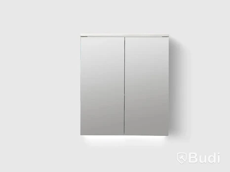 Spegelskåp Haven, H2/MC60 - WHITE WOOD