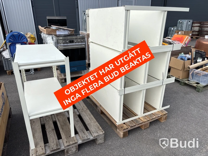 Hyllor stabelbara 4 stycken