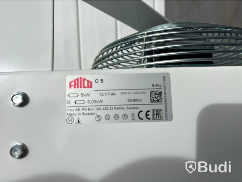 Ny Värmefläkt Frico 5KW