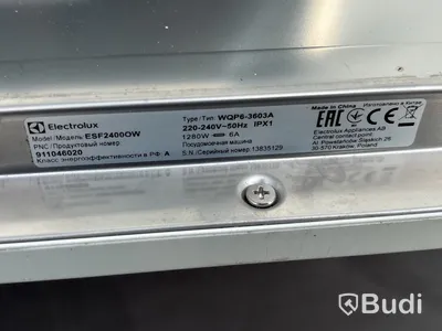 Bänkdiskmaskin Electrolux