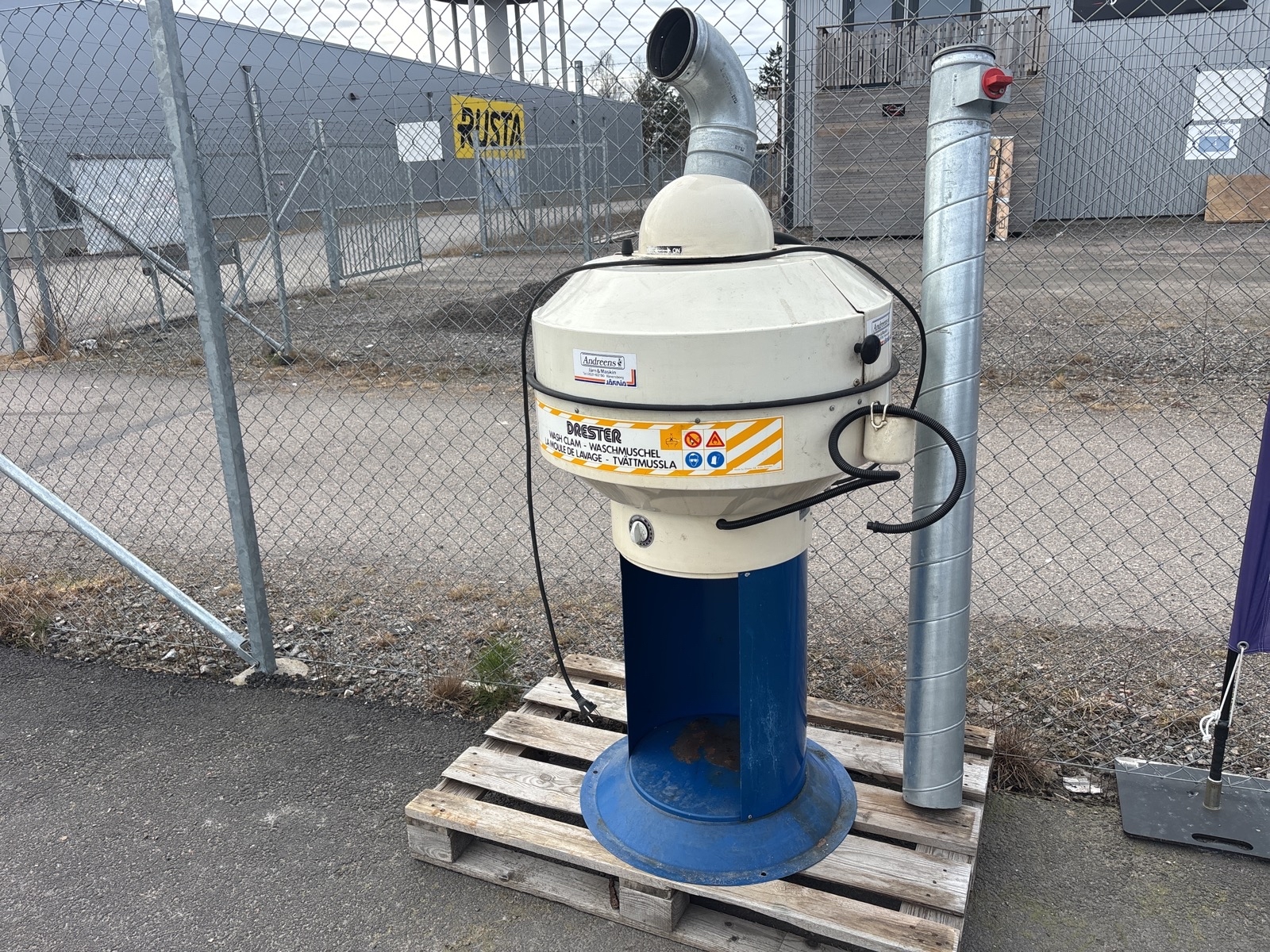 Tvättmussla Drester