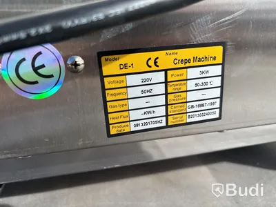 Ny Elektrisk crêpe-maskin DE-1