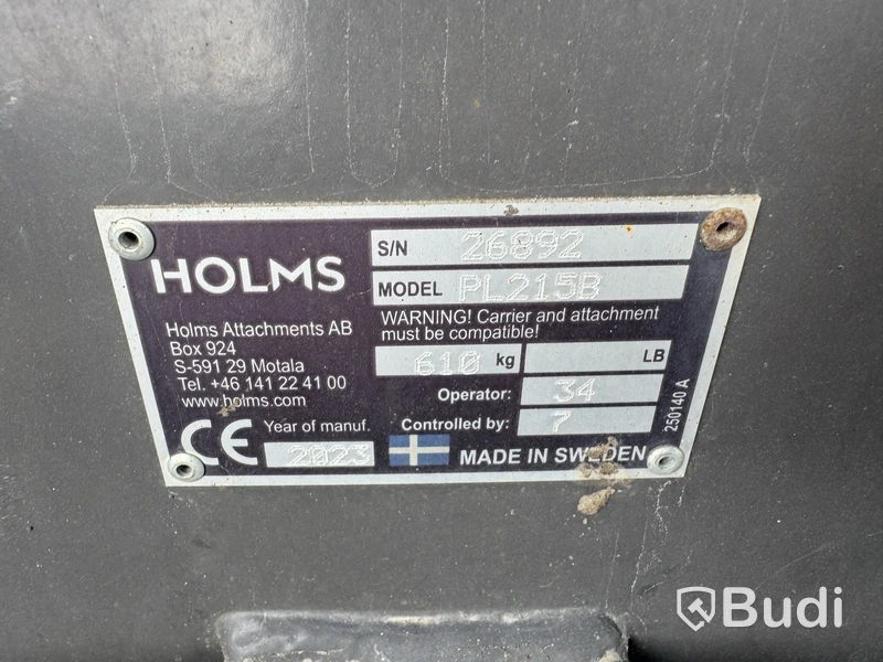 Sopaggregat Holms PL215B -2023