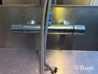 Förspolningsdusch med blandare, rostfritt