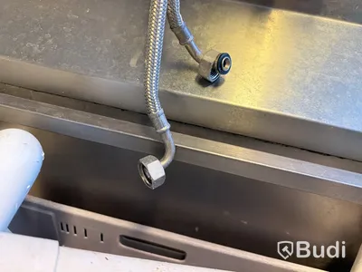 Förspolningsdusch med blandare, rostfritt