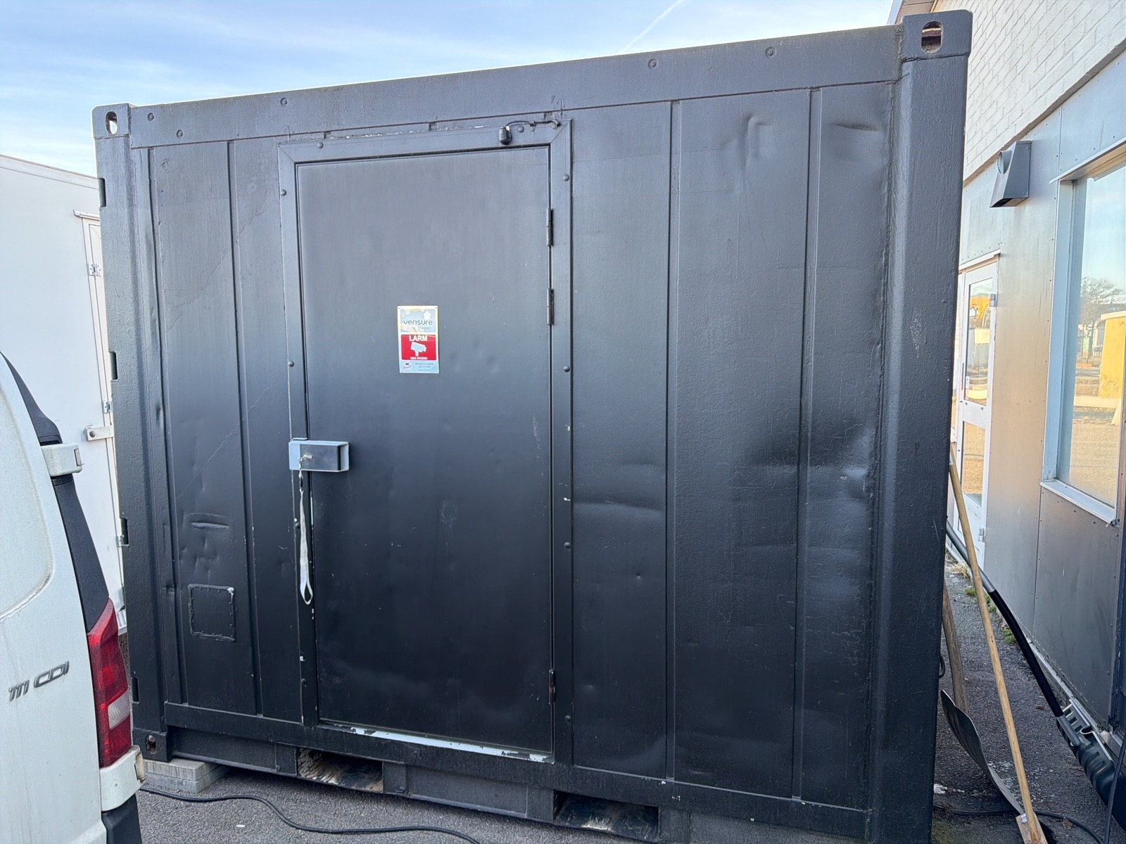 10 fot kyl-/ fryscontainer