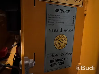 Bramidan press  för kartong / plast