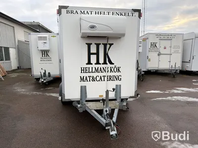 Frysskåp - Släp, DE FORENEDE TRAILERFABRIK 2017F3 -2015