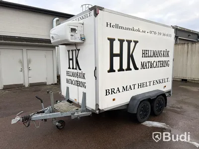 Frysskåp - Släp, DE FORENEDE TRAILERFABRIK 2017F3 -2015