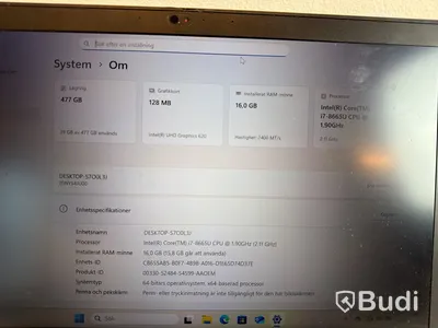 Laptop Lenovo ThinkPad T490s, i7, 16GB