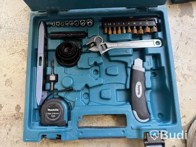 Hylsnyckelsats, KS Tools samt diverselåda från Makita