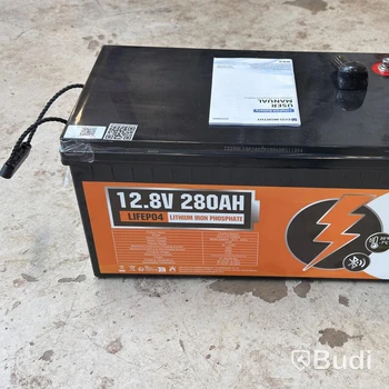 Batteri, ECO-WORTHY LiFePO4, 12.8 V 280 Ah