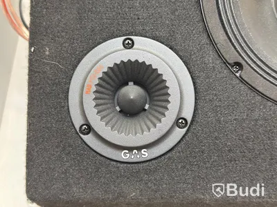 Car audio system - GAS MAD PB2-48 with GAS MAX A2 power amplifier