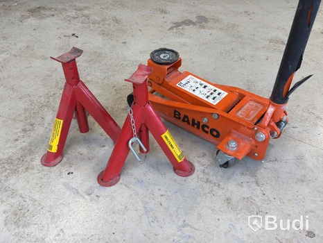 Domkraft Bahco BH1EU2000, 2T samt 2 st pallbockar