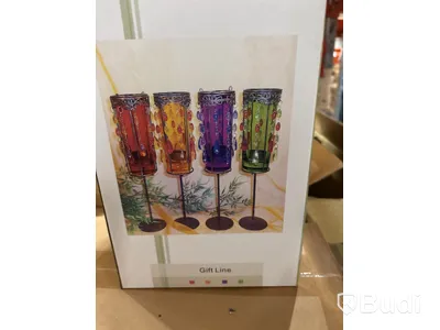 Parti med diverse olika ljusstakar