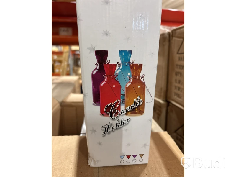Parti med diverse olika ljusstakar