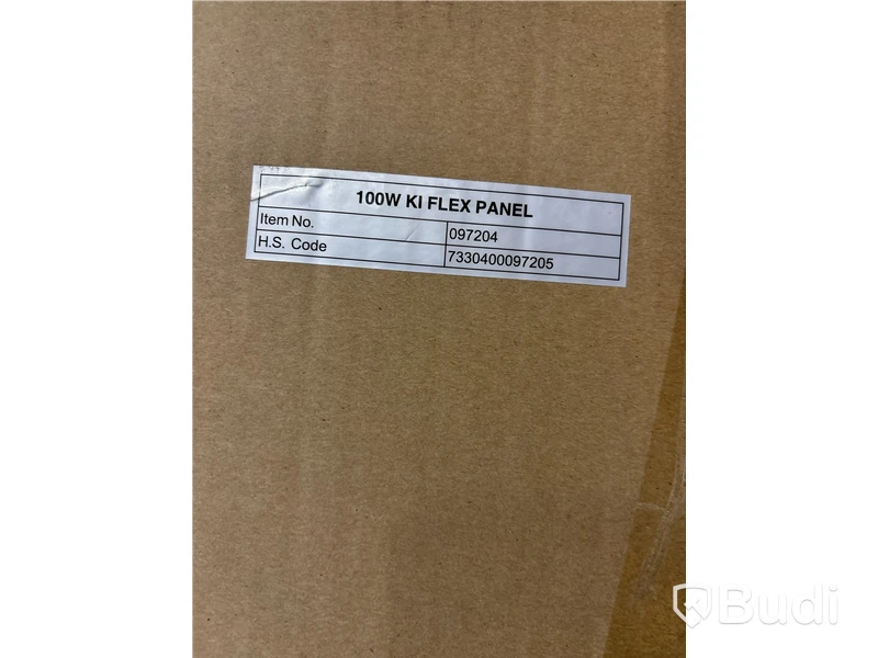 19 st. SOLPANEL 100W FLEX PANEL