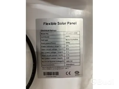 15 st. Solcellspaneler, TPT-EEPV-50W