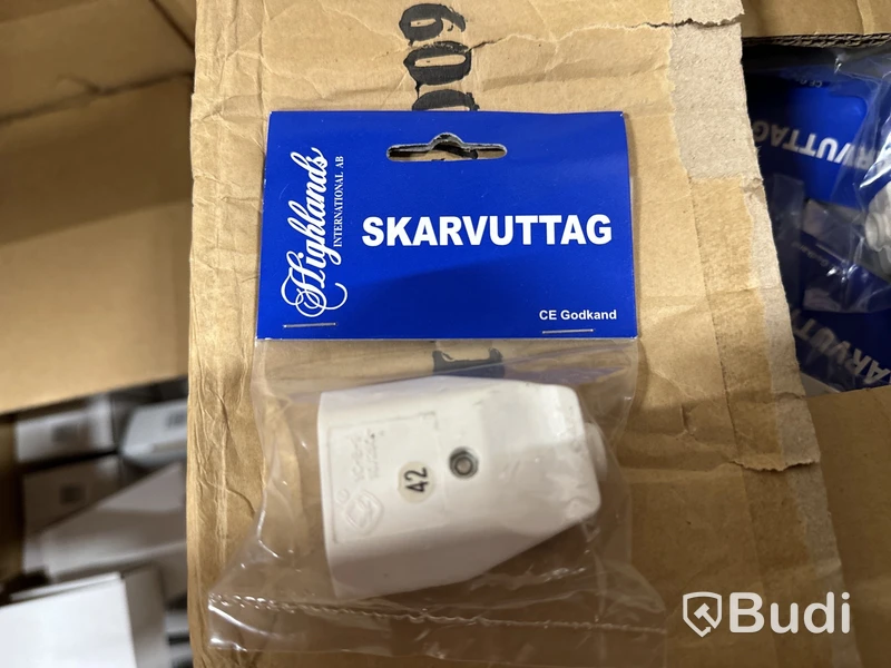 Parti med skarvuttag, olika modeller
