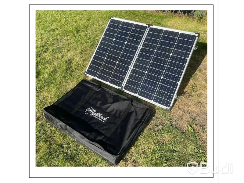 11 st. Solpanel 120 watt, 12 volt, vikbar